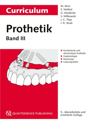 cover image of Curriculum Prothetik